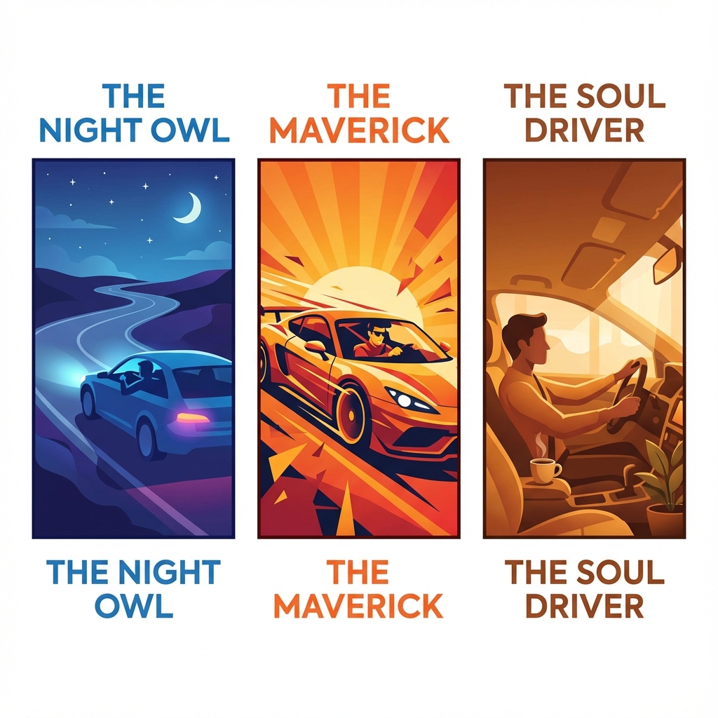 Three driver personality archetypes